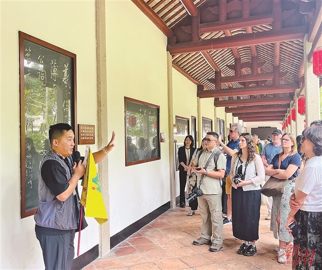 法国旅行商粤港澳大湾区踩线团走进潮州 领略古城文化魅力 助力入境文旅推广